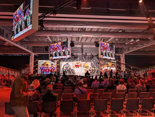 Bild inifrån Dreamhack